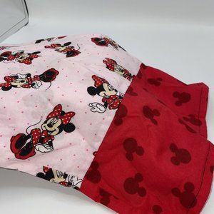 Disney Minni Mouse Pillow Case Handmade Vintage Standard Size